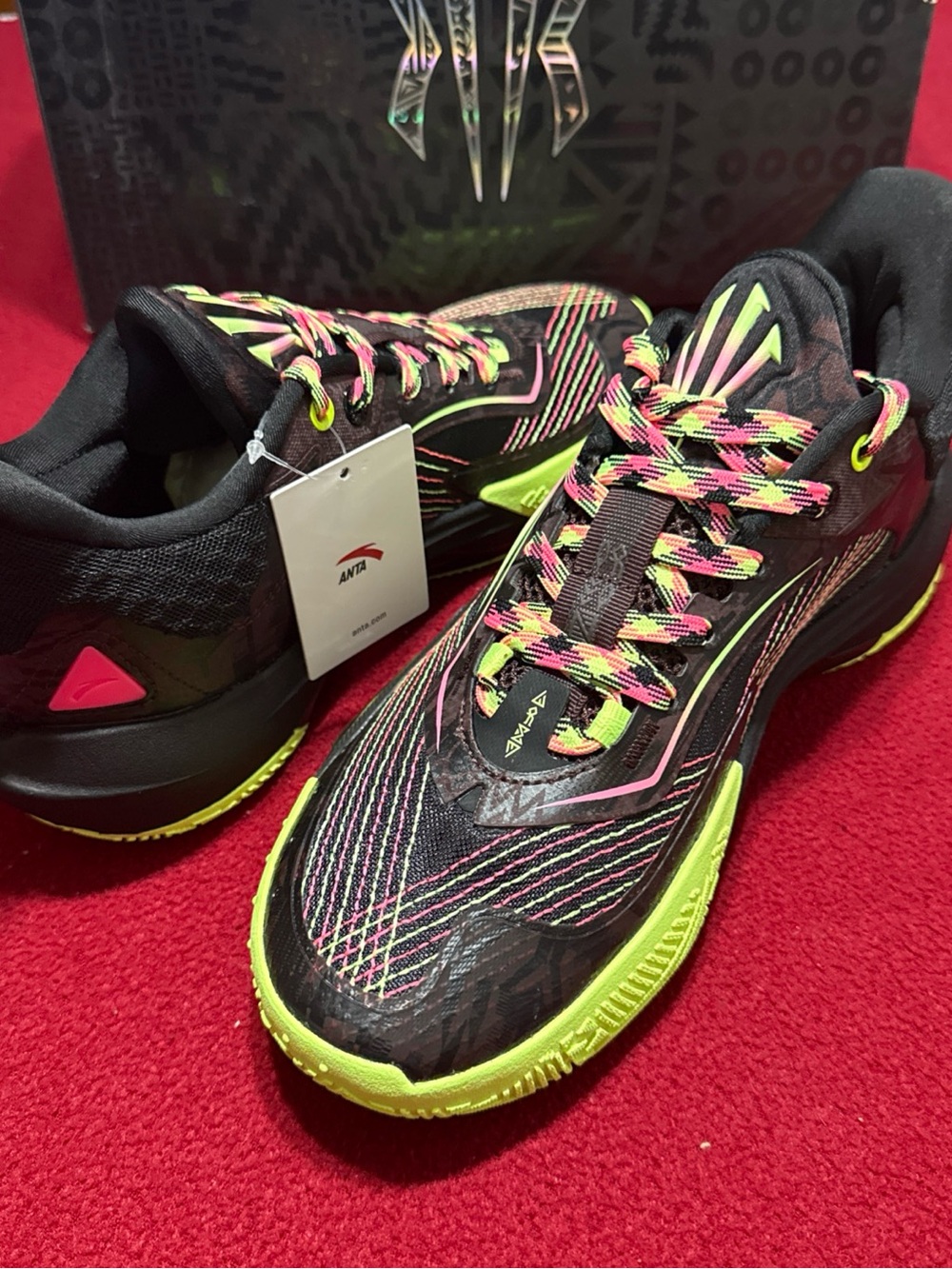 ANTA Kai 1 Speed Basketball Shoes Men 8 / Women 9.5